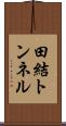 田結トンネル Scroll