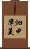 畑中摩美 Scroll