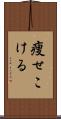 痩せこける Scroll