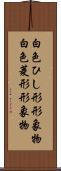 白色ひし形形象物 Scroll