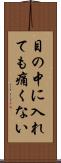 目の中に入れても痛くない Scroll