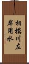 相模川左岸用水 Scroll