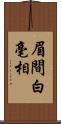 眉間白毫相 Scroll