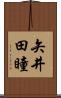 矢井田瞳 Scroll