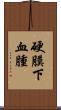 硬膜下血腫 Scroll