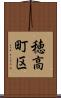 穂高町区 Scroll