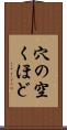 穴の空くほど Scroll