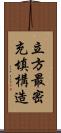 立方最密充填構造 Scroll