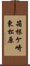 箱根ケ崎東松原 Scroll