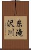 糸滝沢川 Scroll