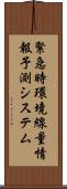 緊急時環境線量情報予測システム Scroll