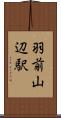 羽前山辺駅 Scroll