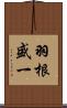羽根盛一 Scroll