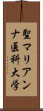 聖マリアンナ医科大学 Scroll