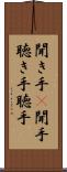 聞き手(P) Scroll