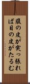 腹の皮が突っ張れば目の皮がたるむ Scroll