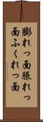 膨れっ面 Scroll