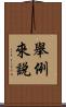 舉例來說 Scroll