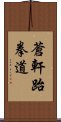 Ch\\\'ang Hon Taekwondo Scroll