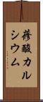 蓚酸カルシウム Scroll
