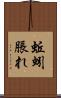 蚯蚓脹れ Scroll