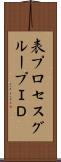 表プロセスグループＩＤ Scroll