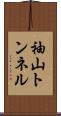 袖山トンネル Scroll