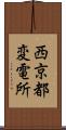 西京都変電所 Scroll