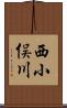 西小俣川 Scroll
