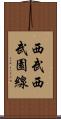 西武西武園線 Scroll