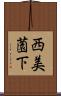 西美薗下 Scroll