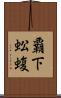 覇下 Scroll