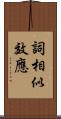 詞相似效應 Scroll