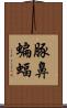 豚鼻蝙蝠 Scroll