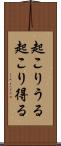 起こりうる Scroll