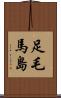 足毛馬島 Scroll