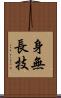 身無長技 Scroll