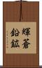 輝蒼鉛鉱 Scroll