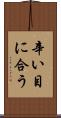 辛い目に合う Scroll
