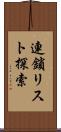 連鎖リスト探索 Scroll