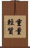 重量輕質 Scroll
