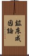 鉱床成因論 Scroll