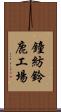 鐘紡鈴鹿工場 Scroll