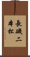 長磯二本松 Scroll