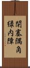 閉塞隅角緑内障 Scroll