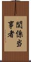 関係当事者 Scroll