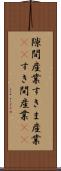 隙間産業 Scroll