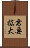 需要拡大 Scroll