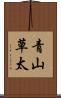 青山草太 Scroll