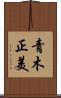 青木正美 Scroll